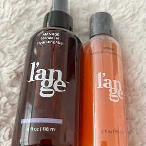 L’ange Marula Oil Hydrating Mist  L’ange Sorbet Botanical Smoothing Balm